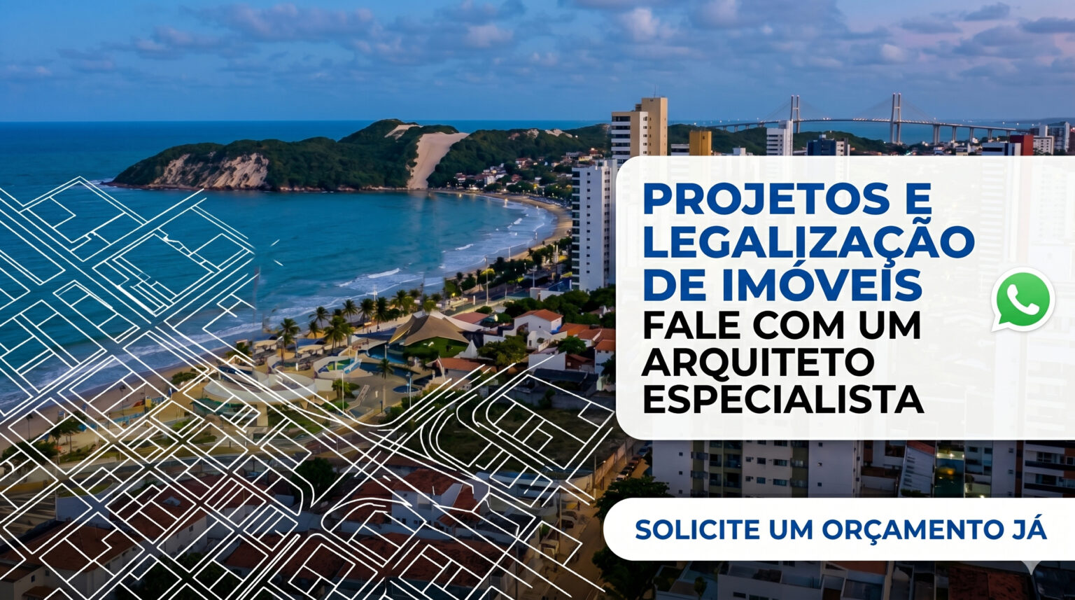Clique para solicitar orçamento de regularização com arquiteto em Natal